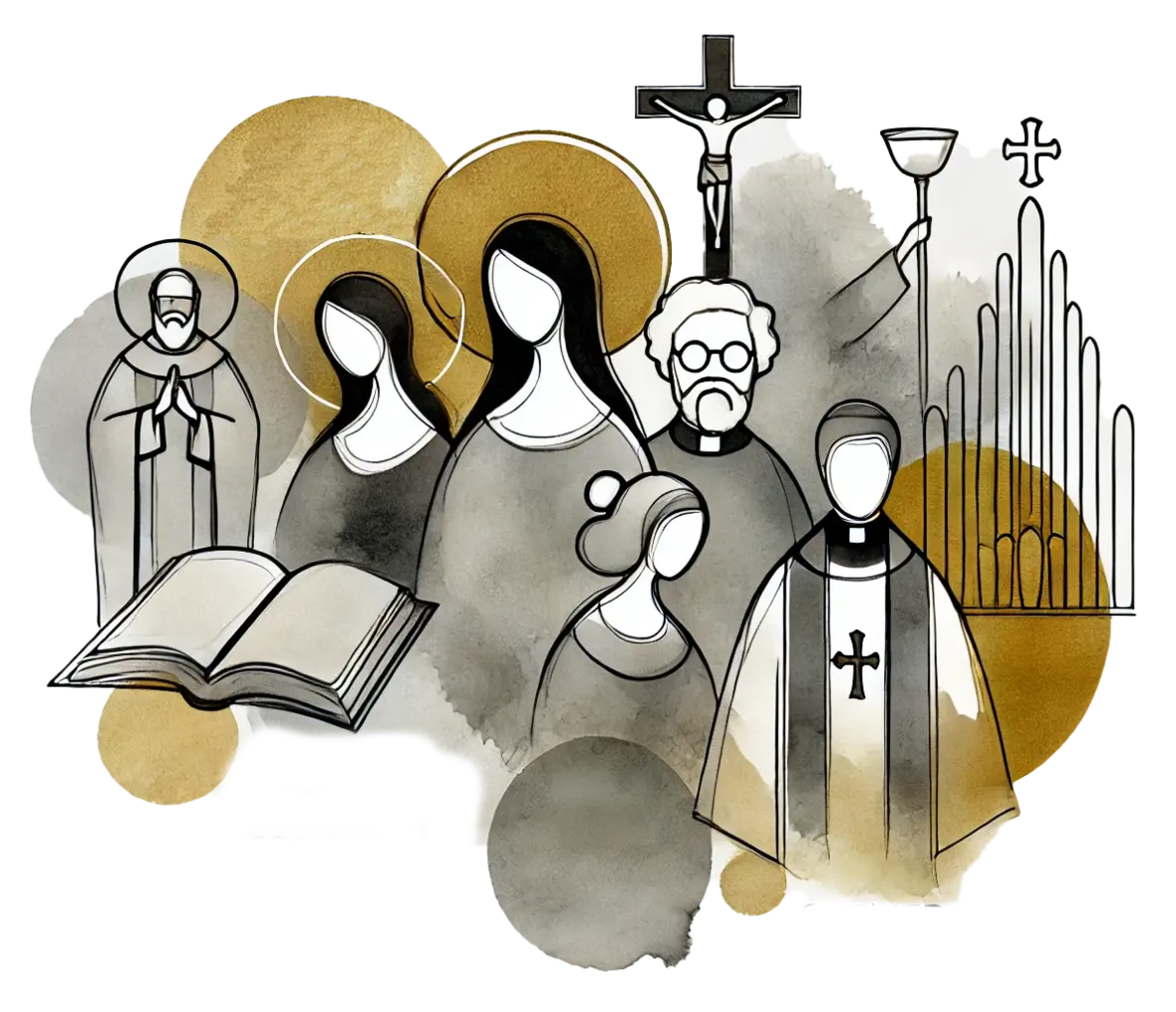 Eine Illustration einer Gruppe