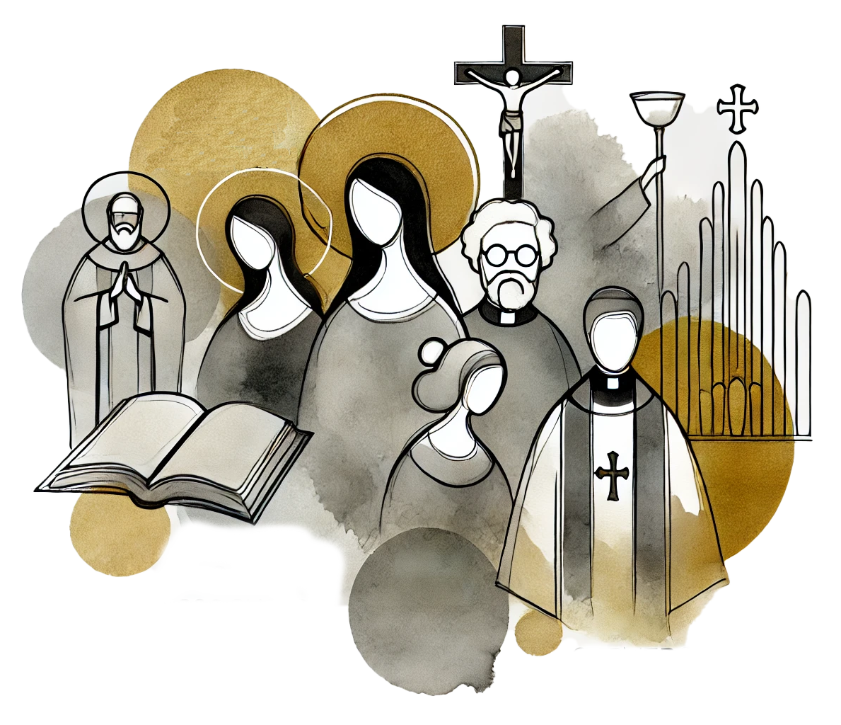 Eine Illustration einer Gruppe